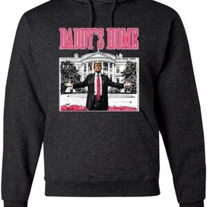 wild custom apparel Hoodie Daddy’s home White House  Welcome back Size M